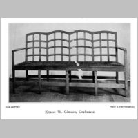 Gimson, Ernest, Oak settee,Source Walter Shaw Sparrow (ed.), The Modern Home, p. 111.jpg
